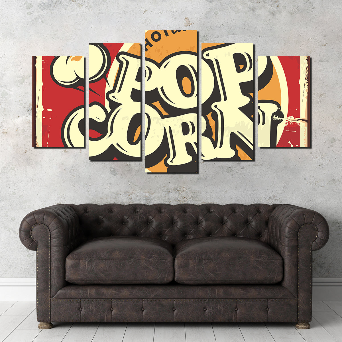 Premium Handmade Pop Corn Canvas Prints