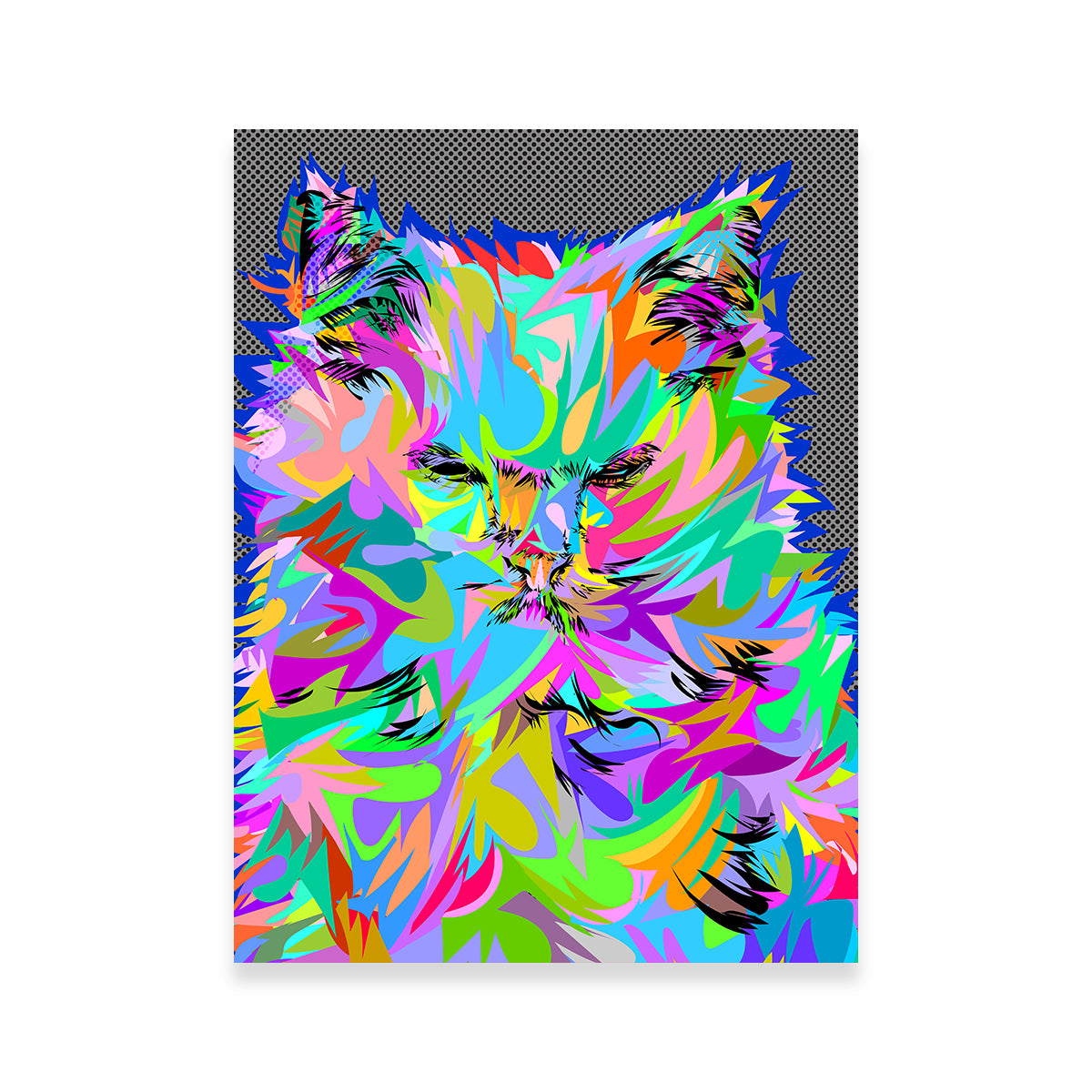 Fiercely Angry Cat Wall Art for Stunning Home Decor