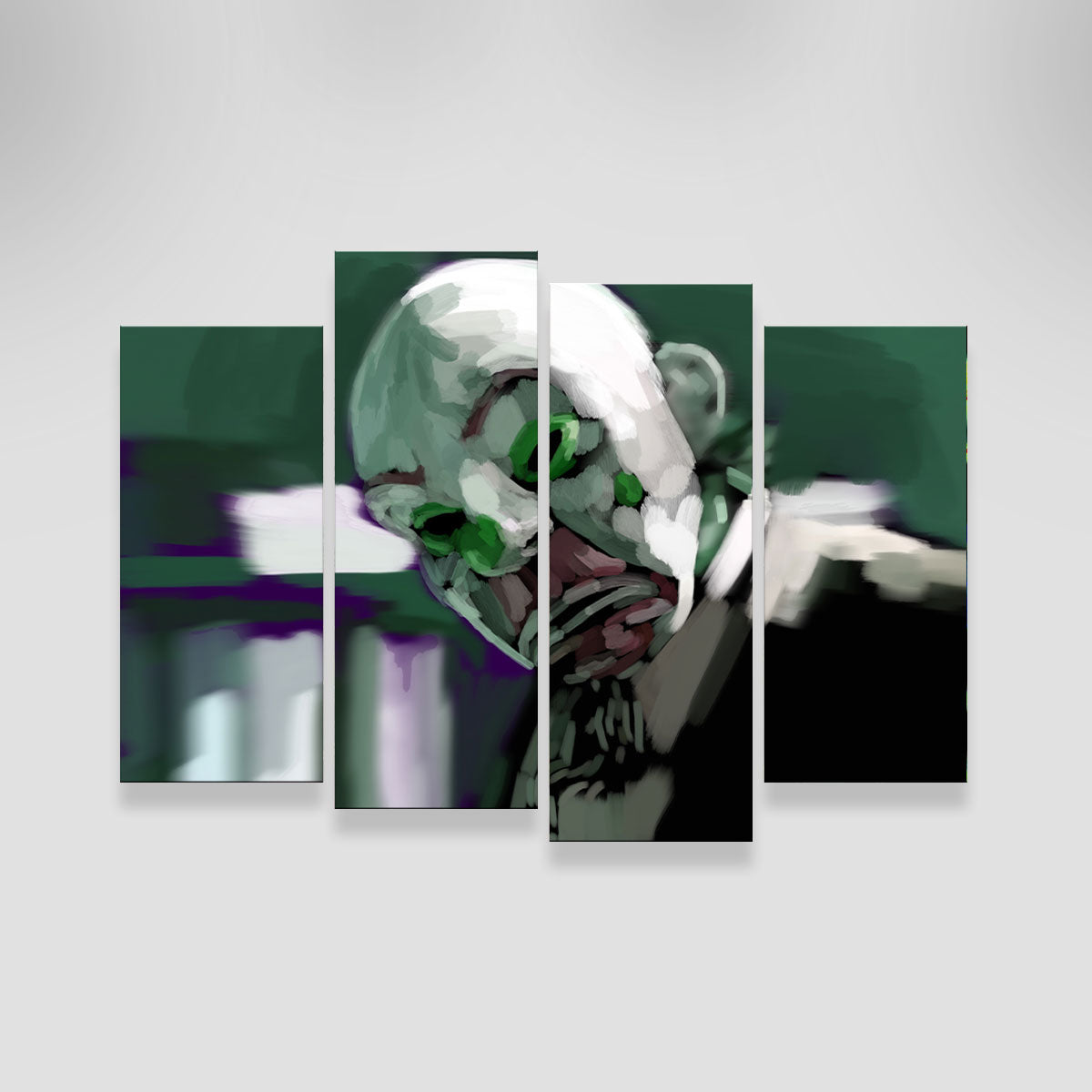 Stunning Bank Robber Clown Wall Art by Andy Brackpool