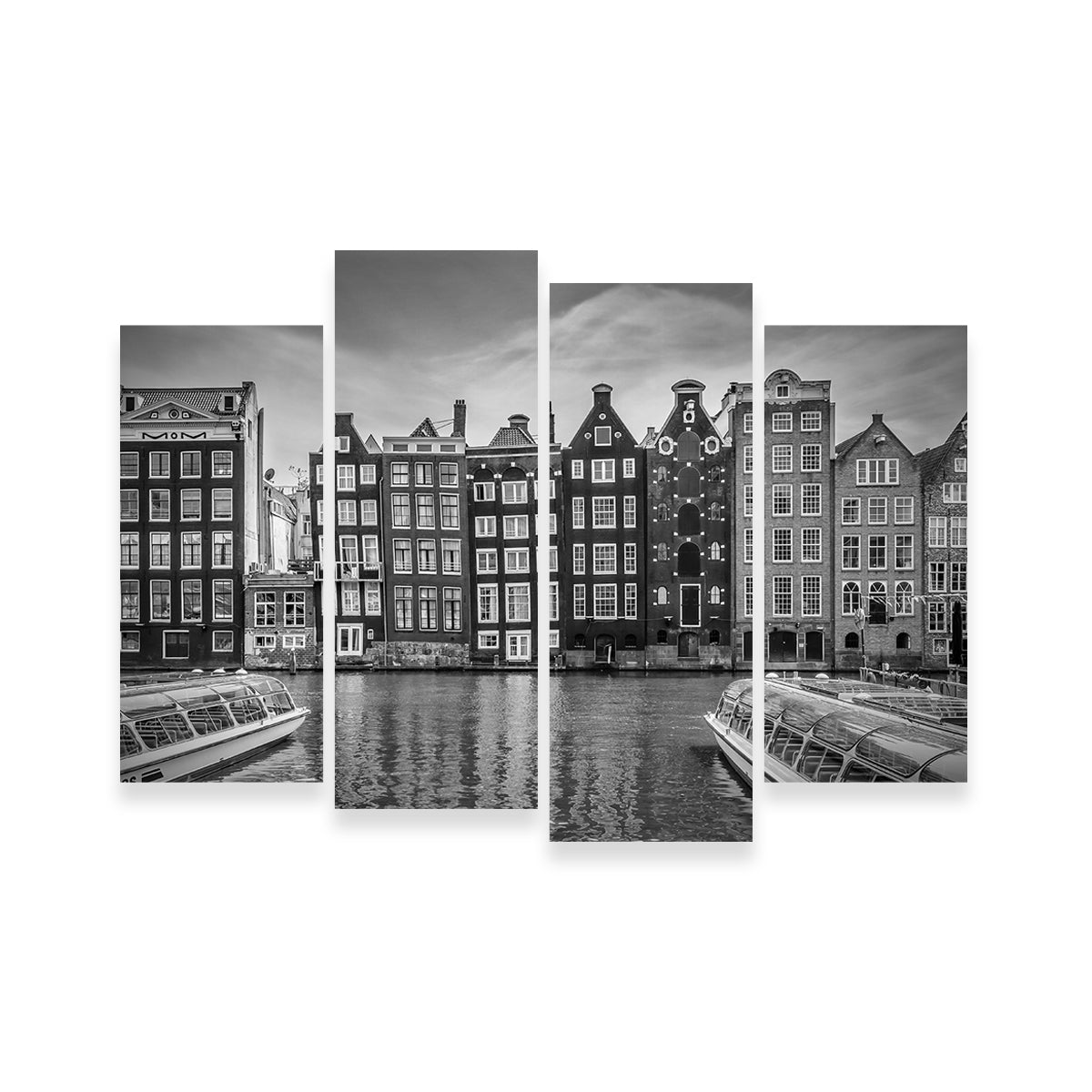 Stunning Amsterdam Damrak Wall Art by Melanie Viola