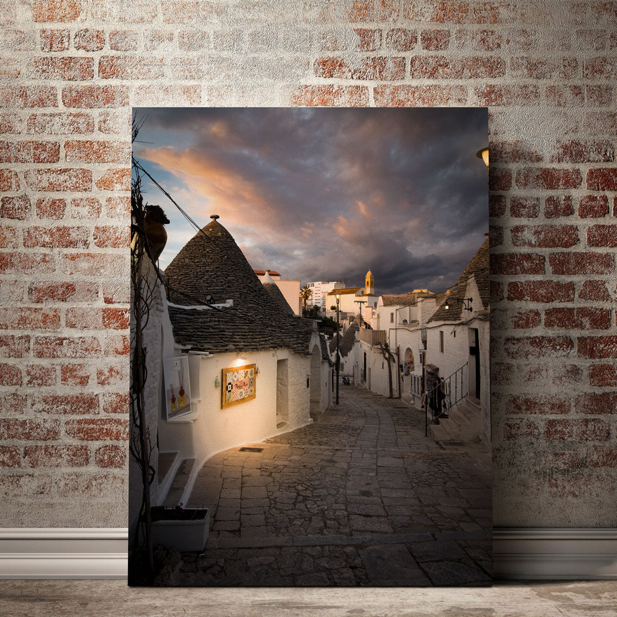 Stunning Alberobello Wall Art by Enzo Romano