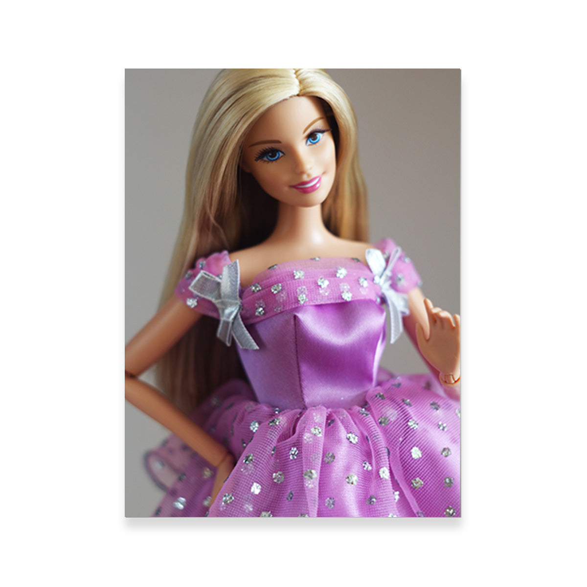 Gorgeous Barbie Purple - Ideal Decor Piece