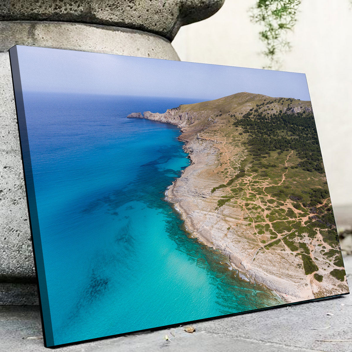 Exquisite Hill and Sea Wall Art by Karolis Janulis