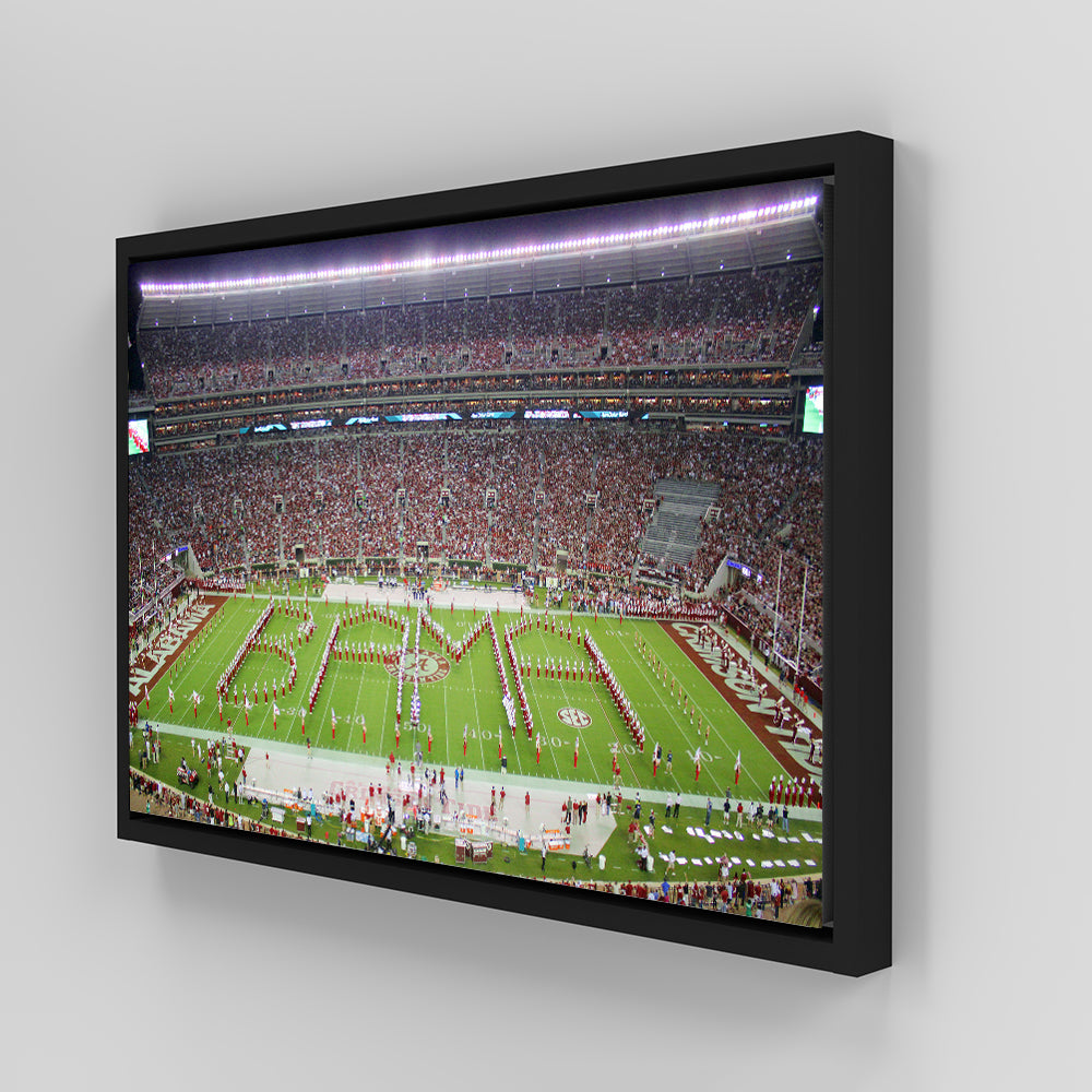 Stunning Million Dollar Band - Bryant Denny Stadium Wall Art for Home Decor
