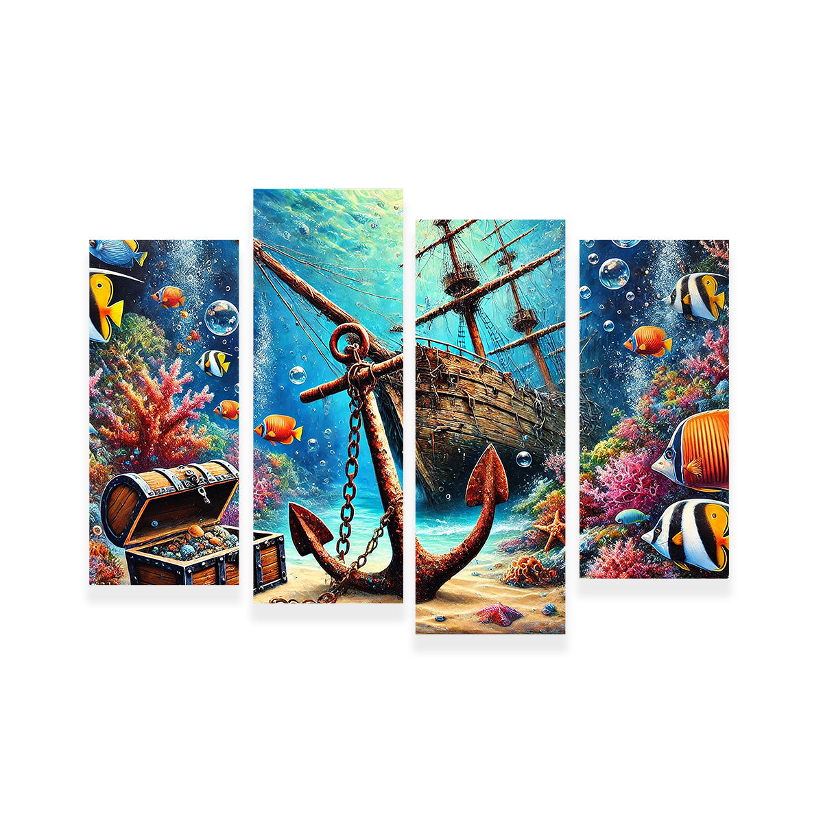 Exquisite Ocean Treasures Wall Art