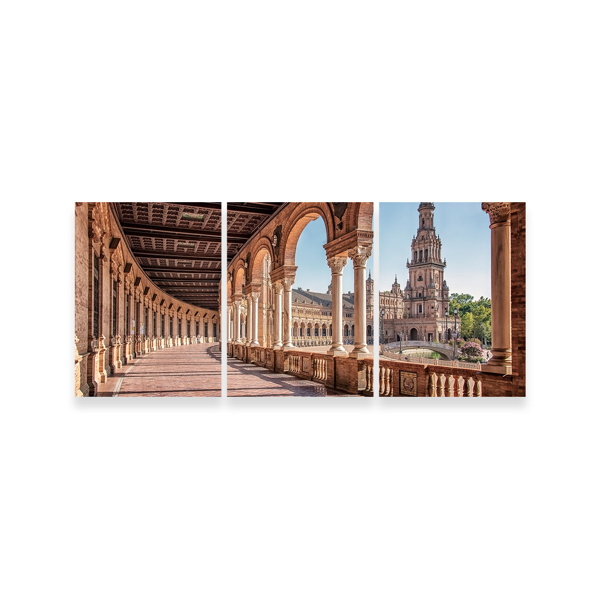 Stunning Plaza De Espana Wall Art by Manjik Pictures