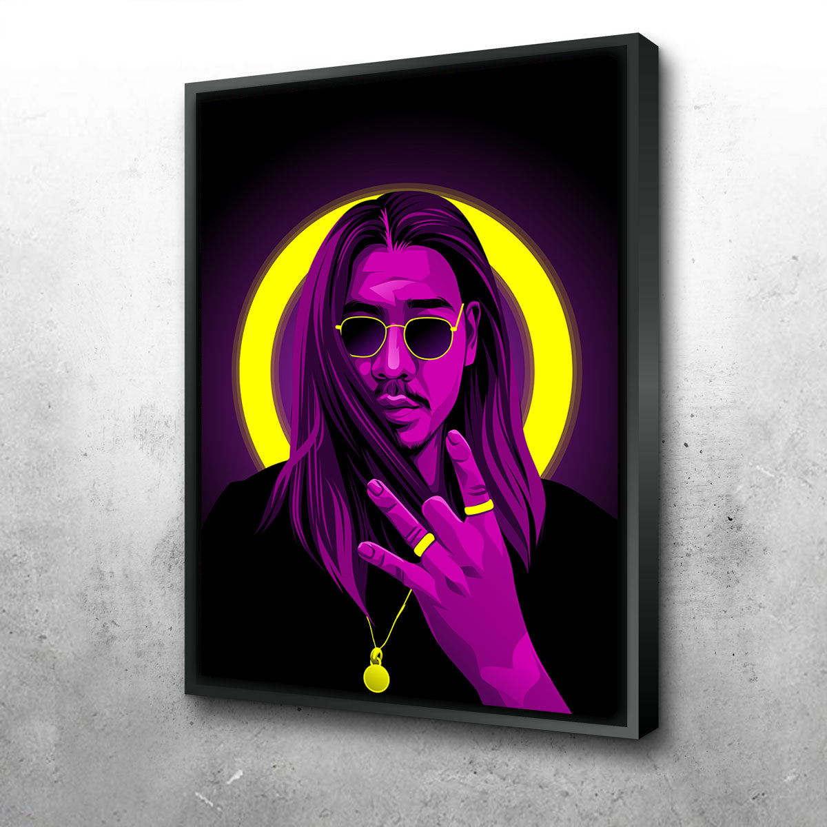 Stunning Apache 207 Halo Wall Art by Tovu Yovi