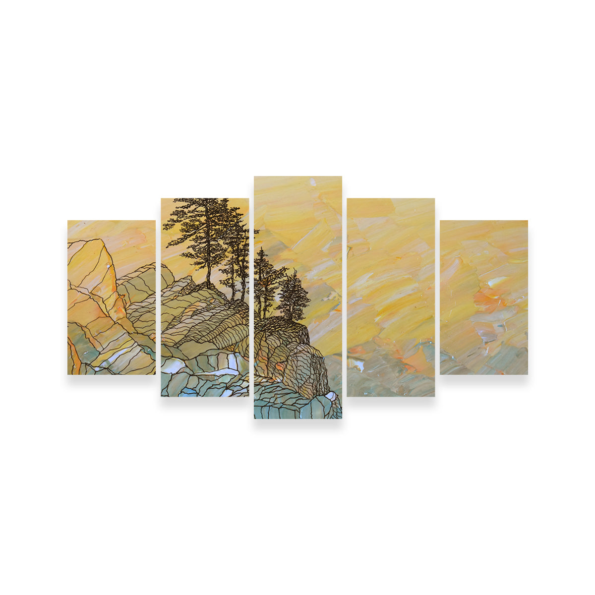 Exquisite Serene Joy Wall Art by Gerry Segismundo