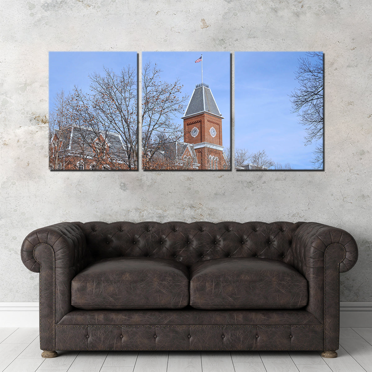 Exquisite Ohio State University Hall Wall Art - Museum Quality Canvas Print