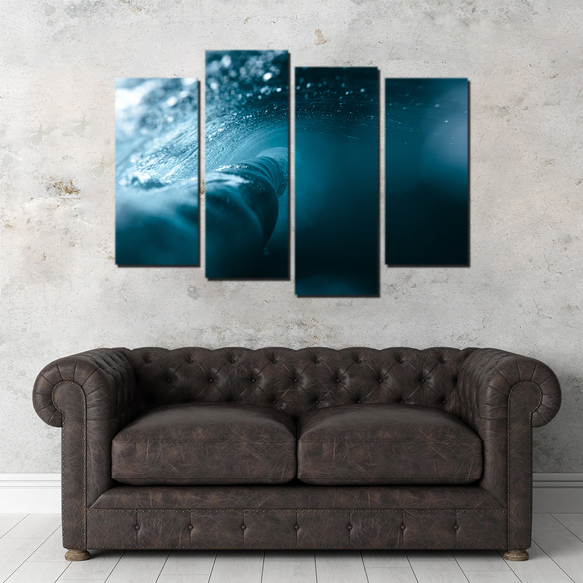 Behind the Wave Stunning Wall Art by Lucas Moore