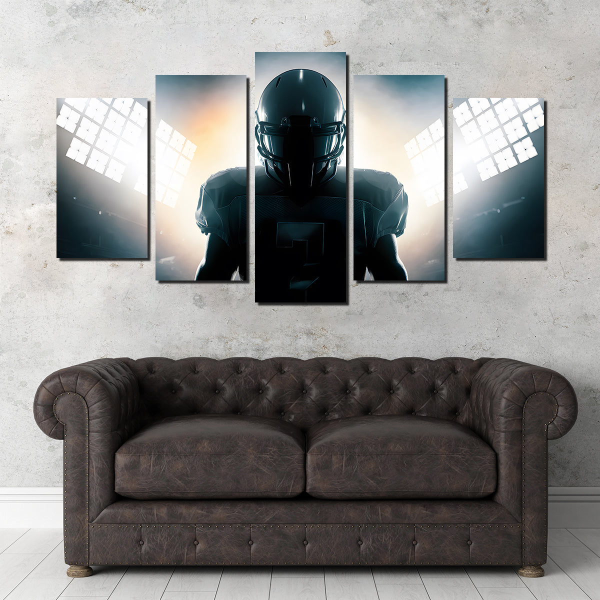In the Zone Premium Wall Art - Sustainable Kiln - Dried Pine Frame
