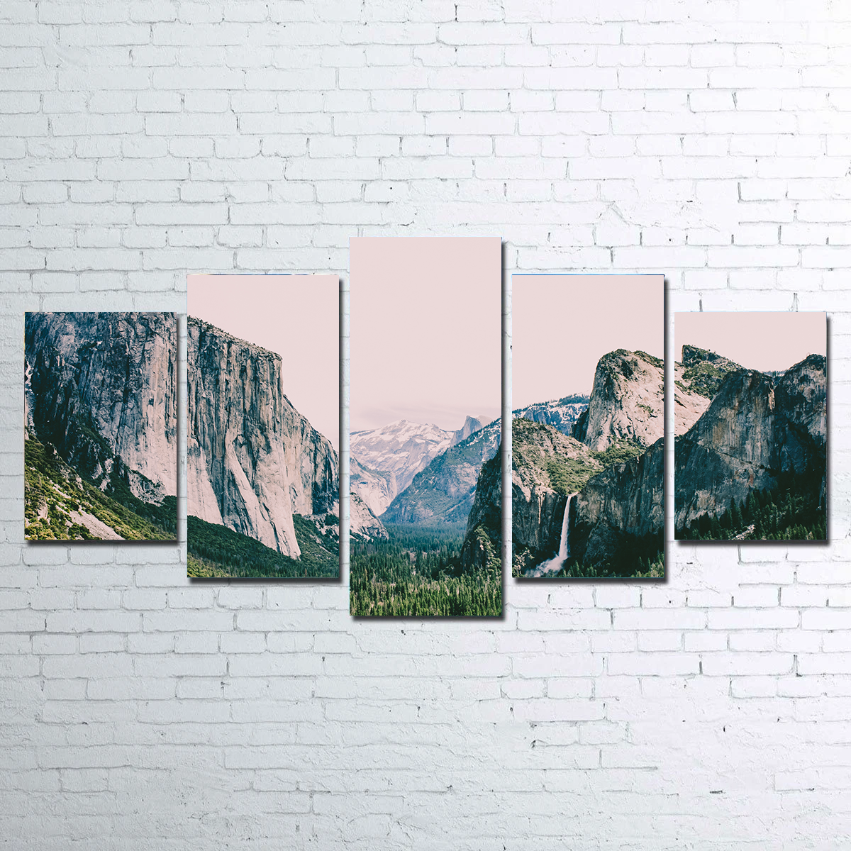 Stunning Pink Yosemite Wall Art by Kyle Sherry