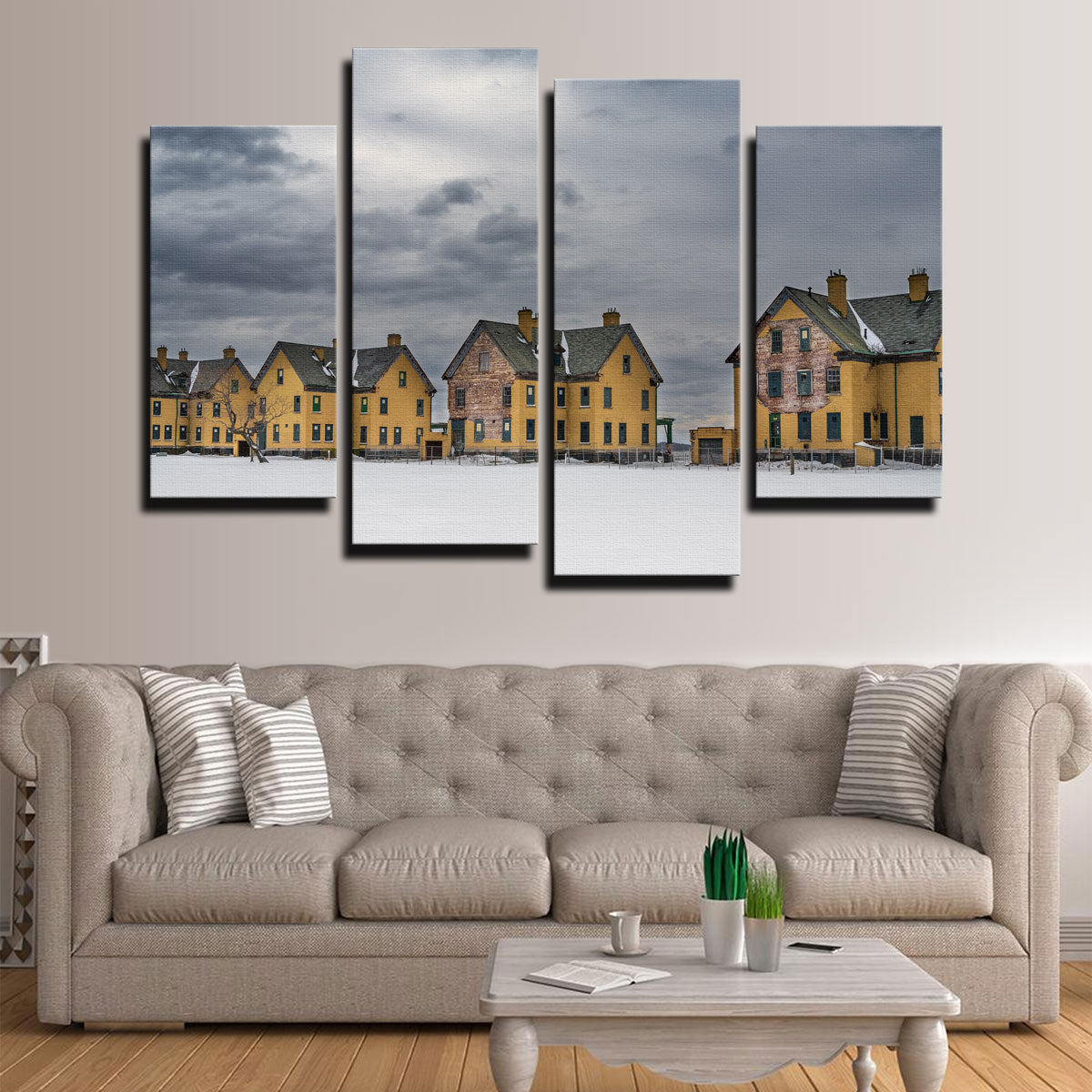 Exquisite Officer's Row Wall Art by Dennis Maida