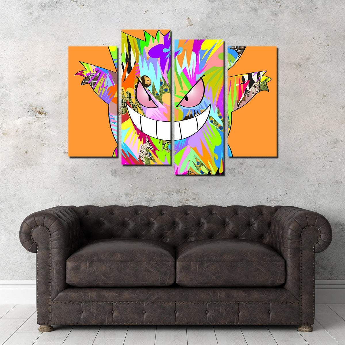 Eye - Catching Pokemon Dark Wall Art for Your Space