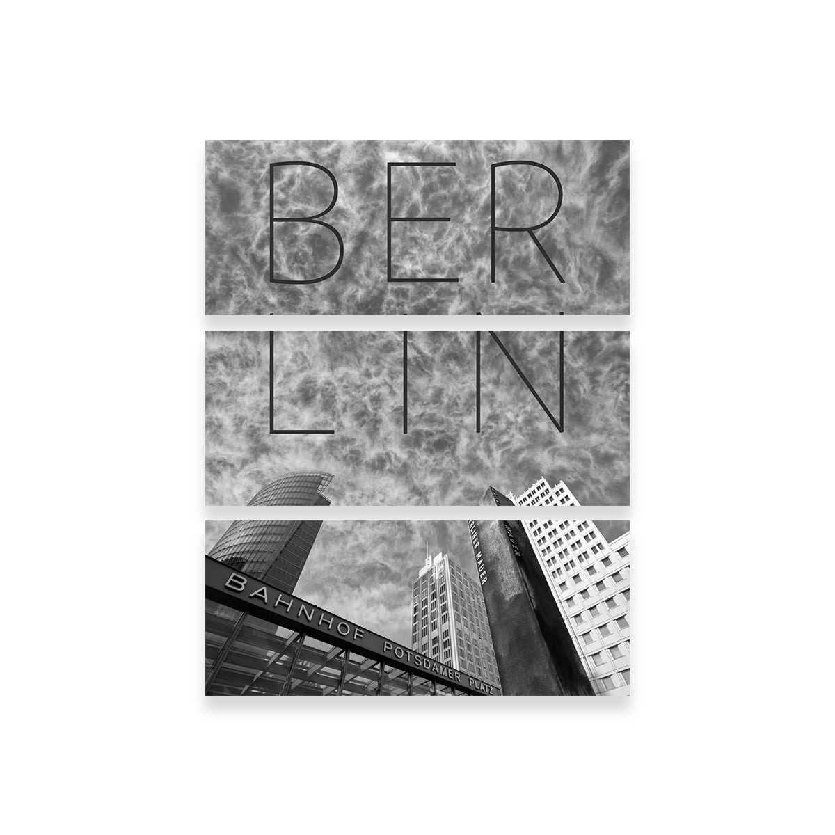 Stunning Berlin Potsdamer Platz Wall Art by Melanie Viola