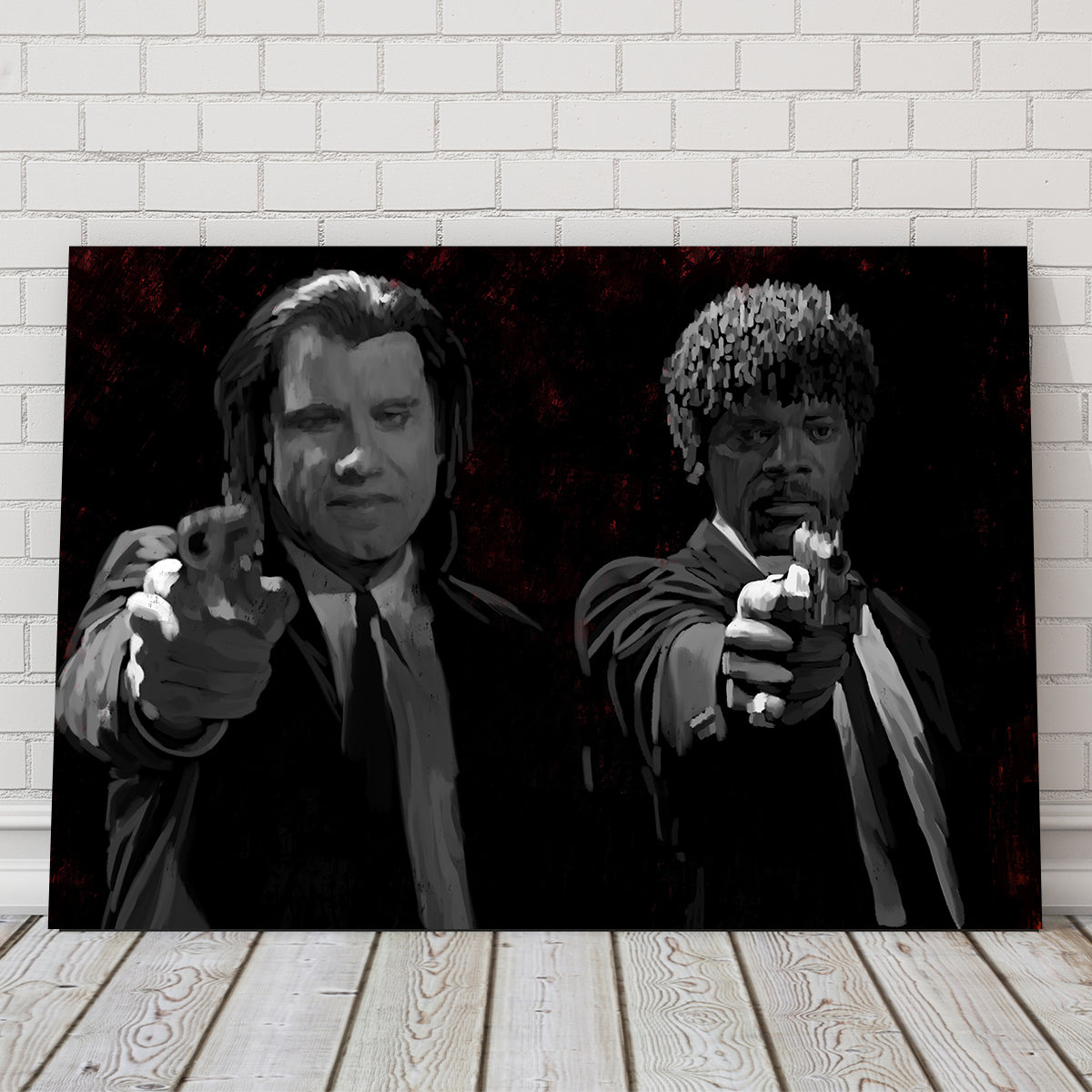 Stunning Portrait of Jules and Vincent Wall Art by Andy Brackpool