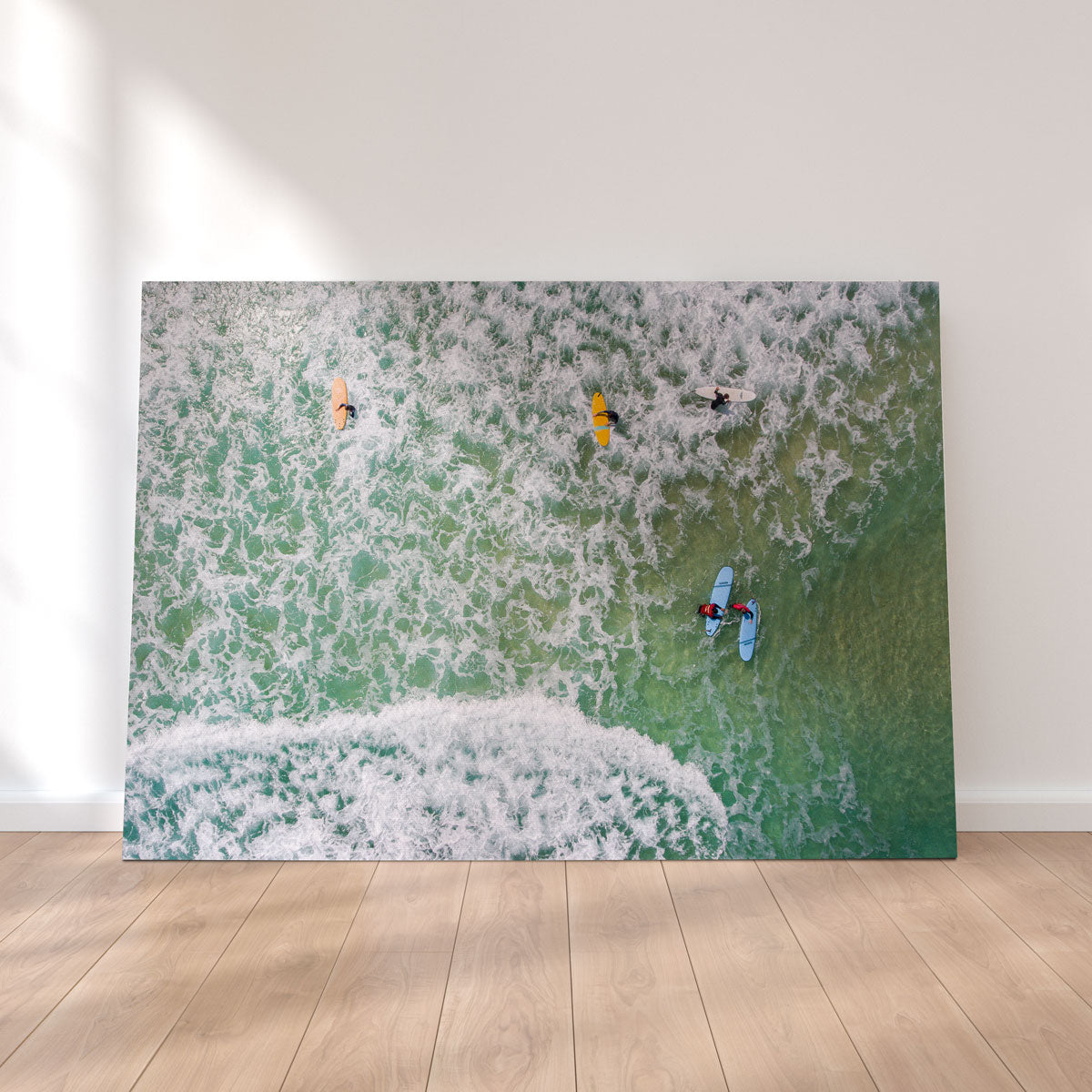 Stunning Beach Gang Wall Art by Karolis Janulis