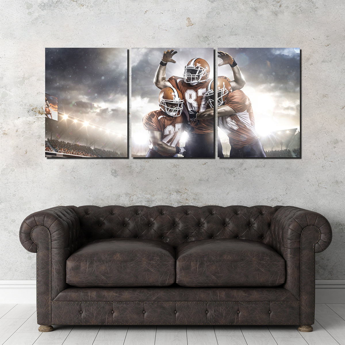 Dynamic Players in Action Wall Art for Stunning Decor