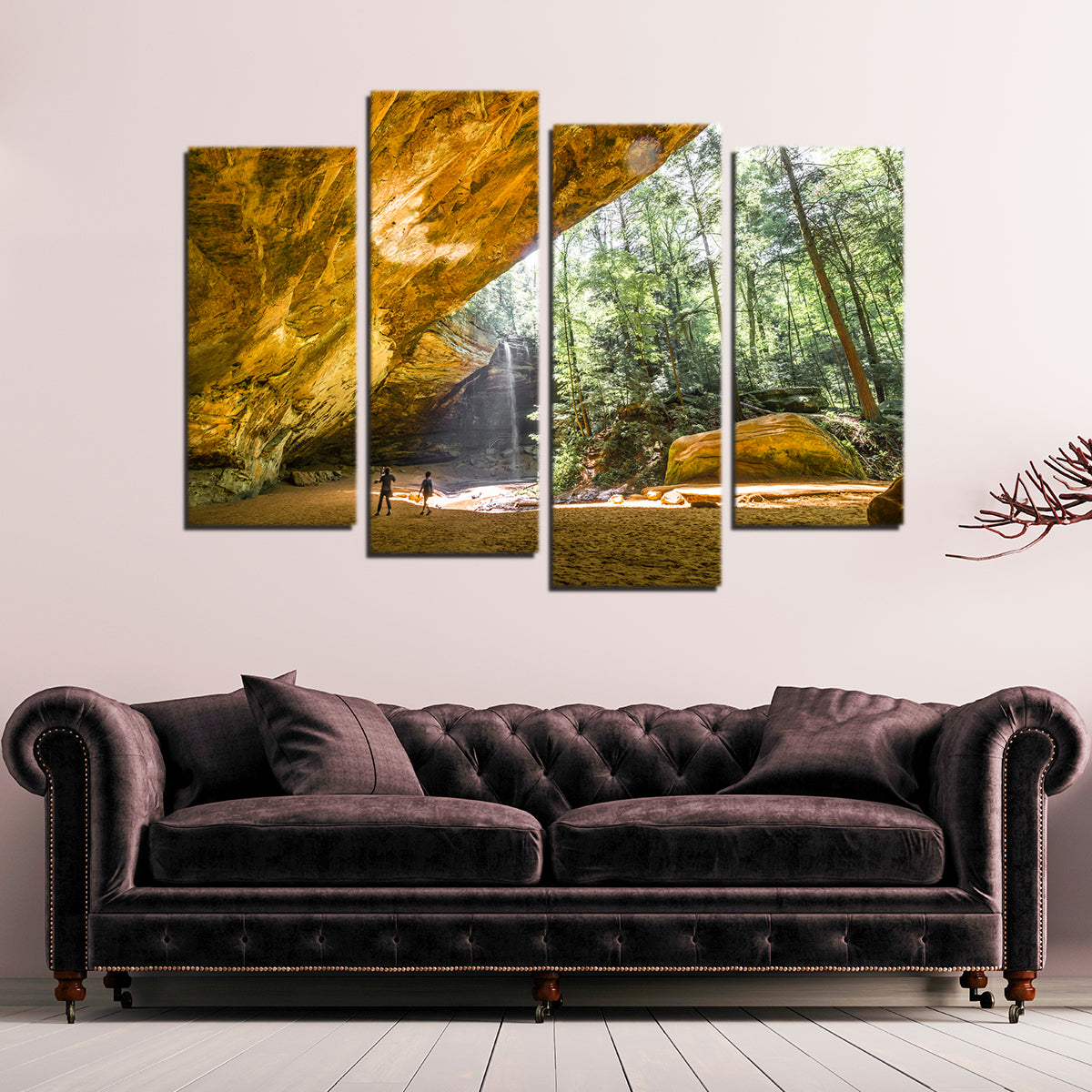 Exquisite Ash Cave Hocking Hills Wall Art for Stunning Home Decor