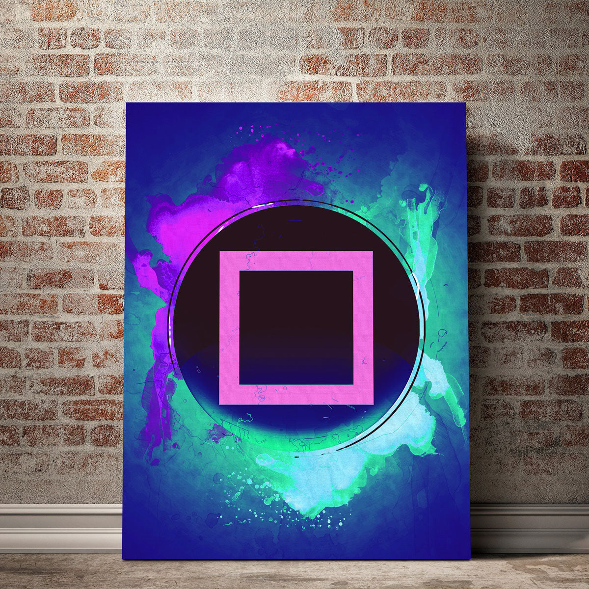 Stunning Playstation Square Wall Art by Gab Fernando