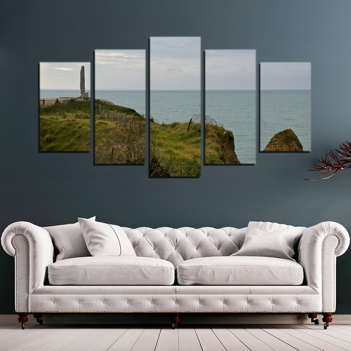 Pointe du Hoc - D Day Stunning Wall Art by David Campbell