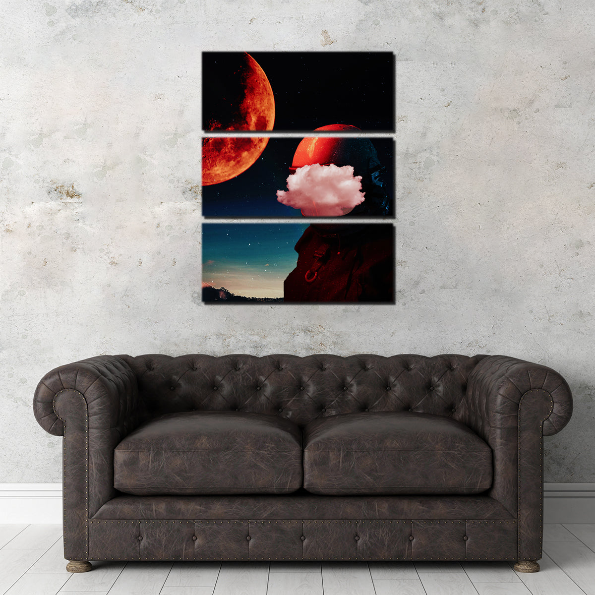 Astro Face Wall Art - Stunning Sustainable Wall Decor by RAPart