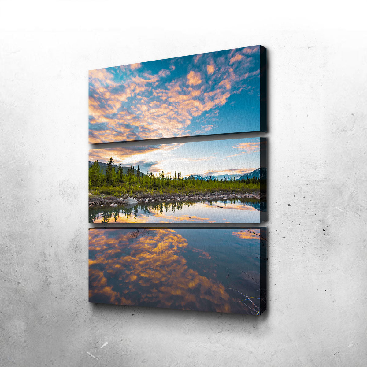 Stunning Alaskan Evening Wall Art by Lucas Moore