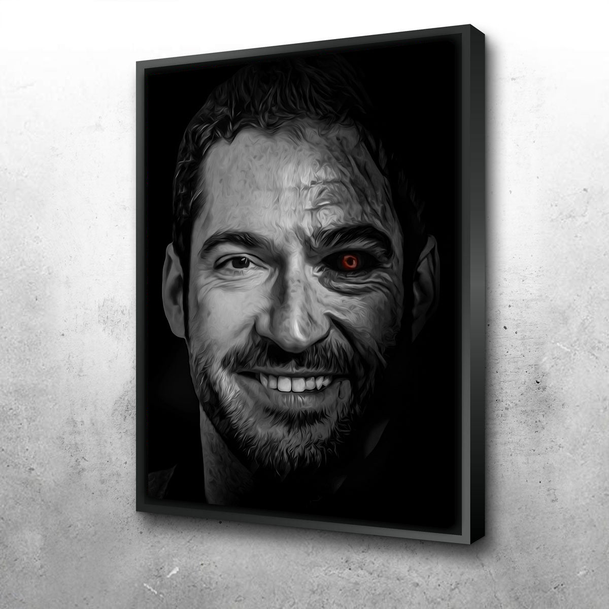 Stunning Portrait of Lucifer Wall Art by George Sorin