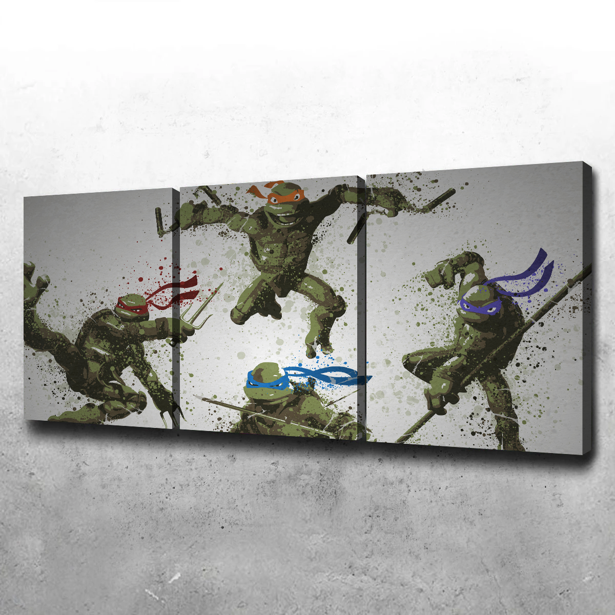 Stunning Heroes In a Half Shell Wall Art for Your Home Decor
