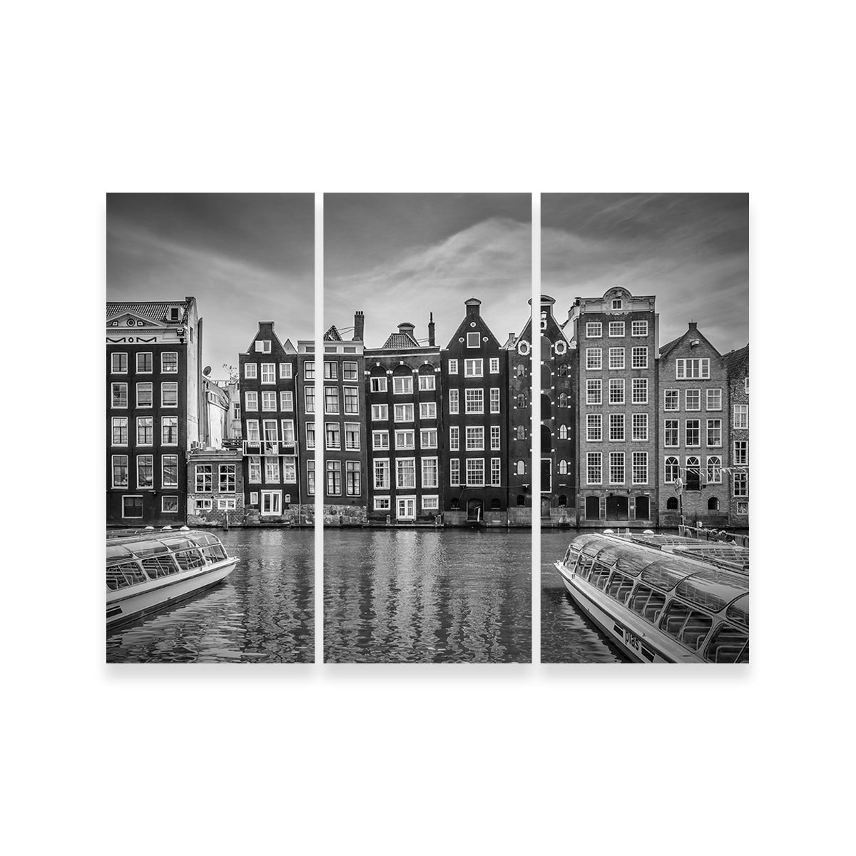 Stunning Amsterdam Damrak Wall Art by Melanie Viola