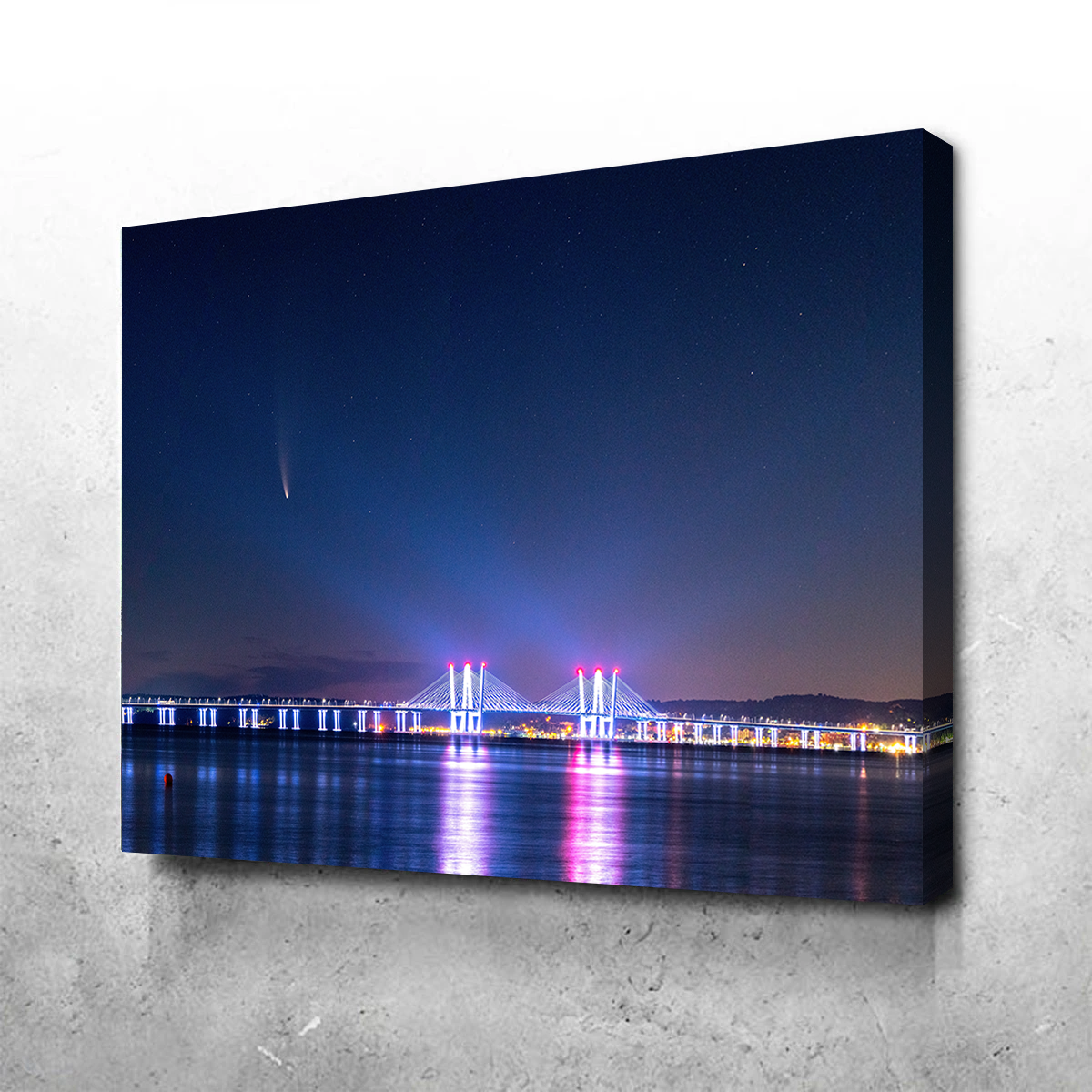 Stunning Neowise Panoramic Wall Art by Dennis Maida