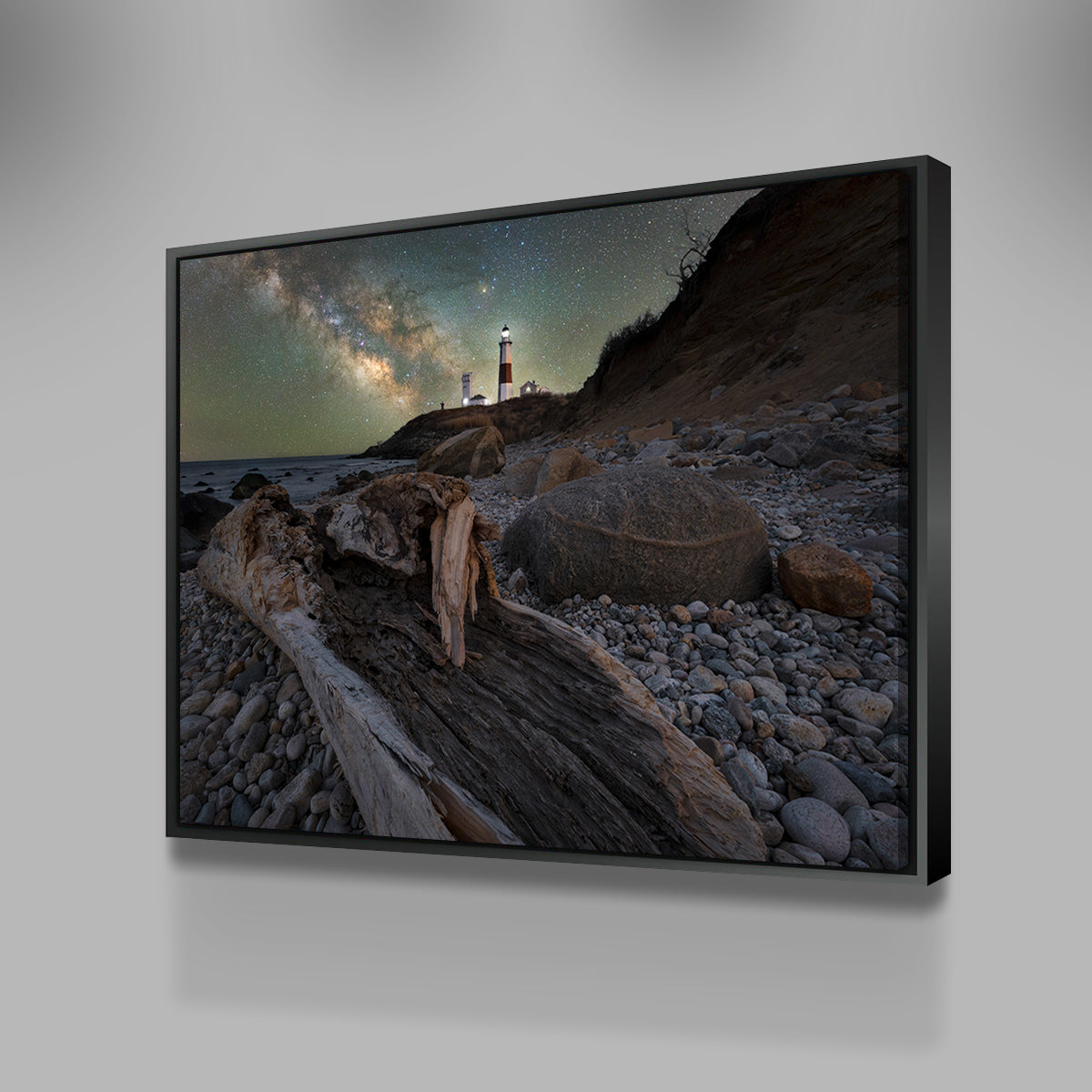 Stunning Montauk NY Driftwood Beach Wall Art by Shaun Mayer