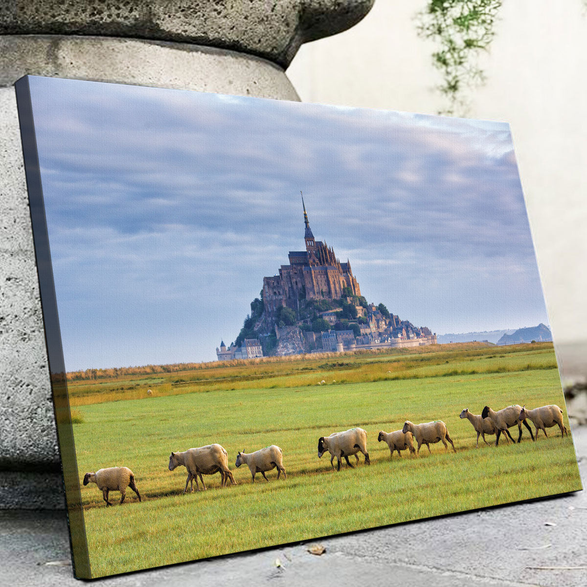 Exquisite Mont Saint Michel Abbey Wall Art for Stunning Home Decor