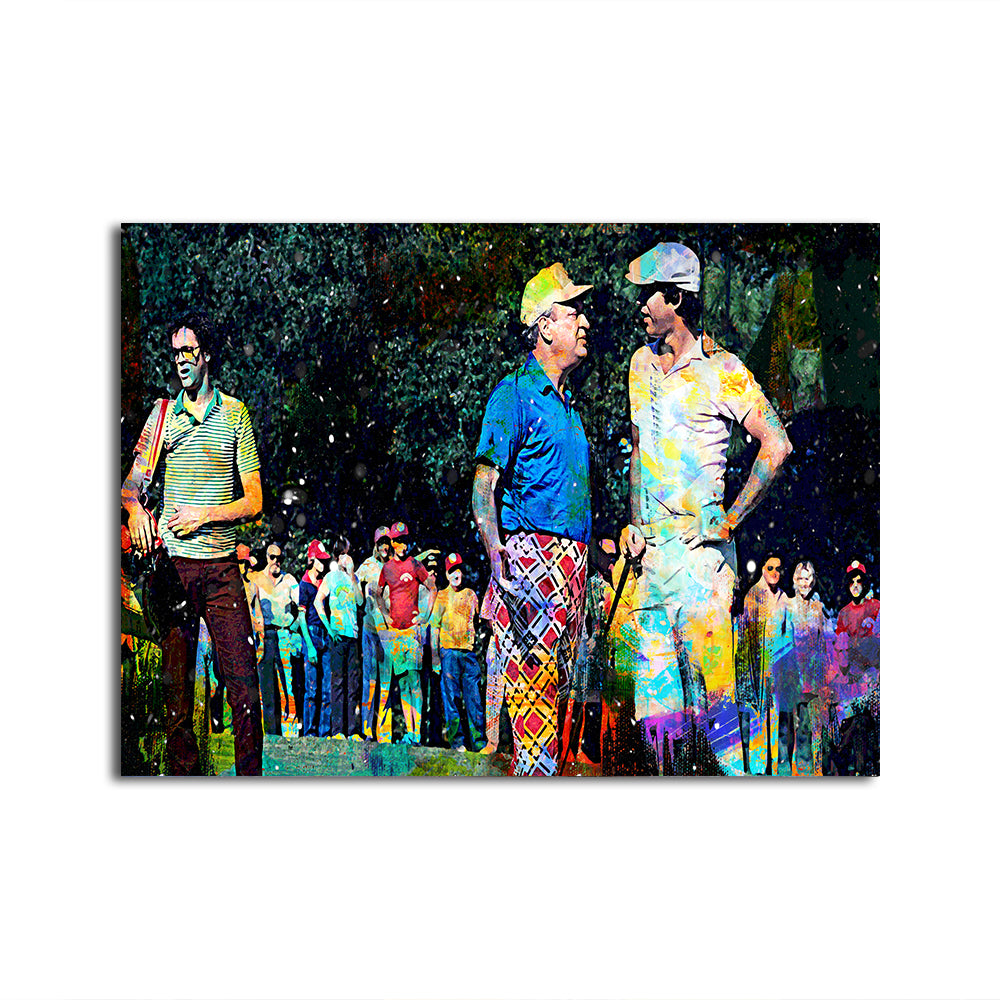 Al & Ty - Stunning Caddyshack Wall Art for Home Decor