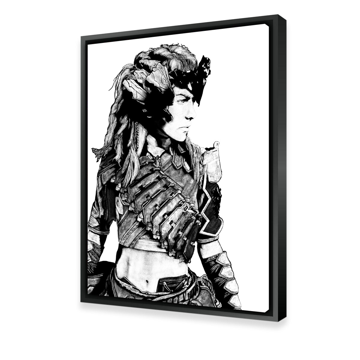 Stunning Aloy 2 Wall Art by JPS Darko Art