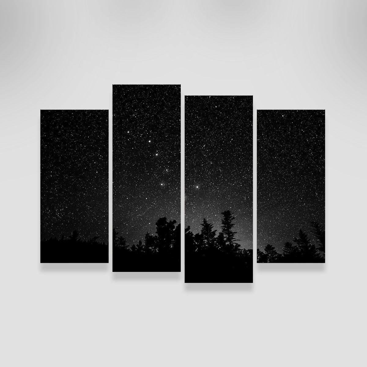 Exquisite Big Dipper Starry Night Wall Art by Dennis Maida