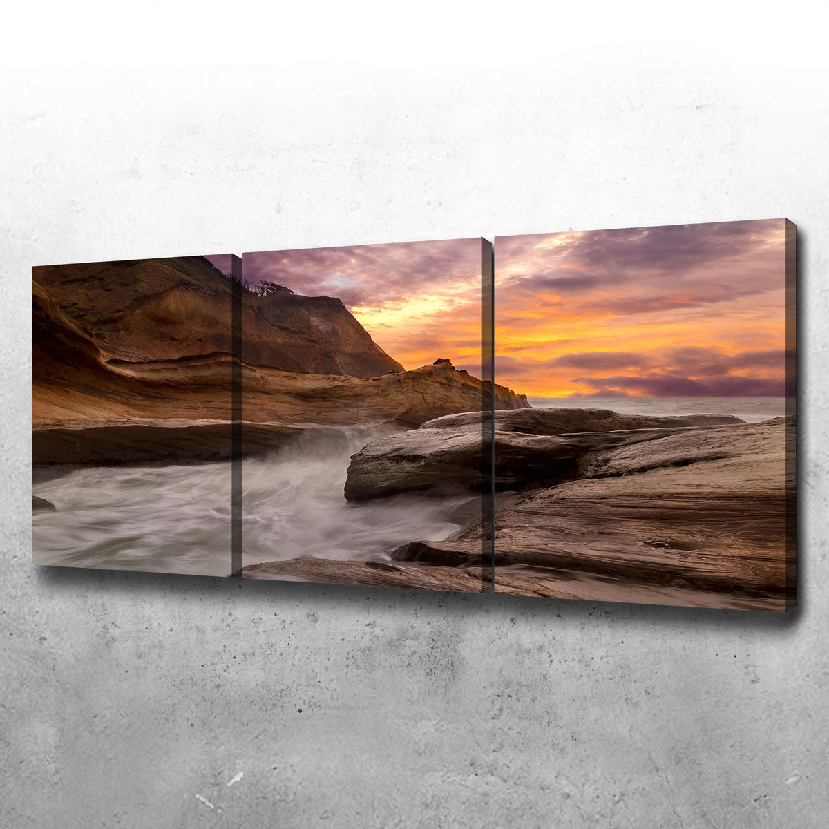 Stunning Cape Kiwanda Wall Art - Handmade Museum-Quality Canvas Print