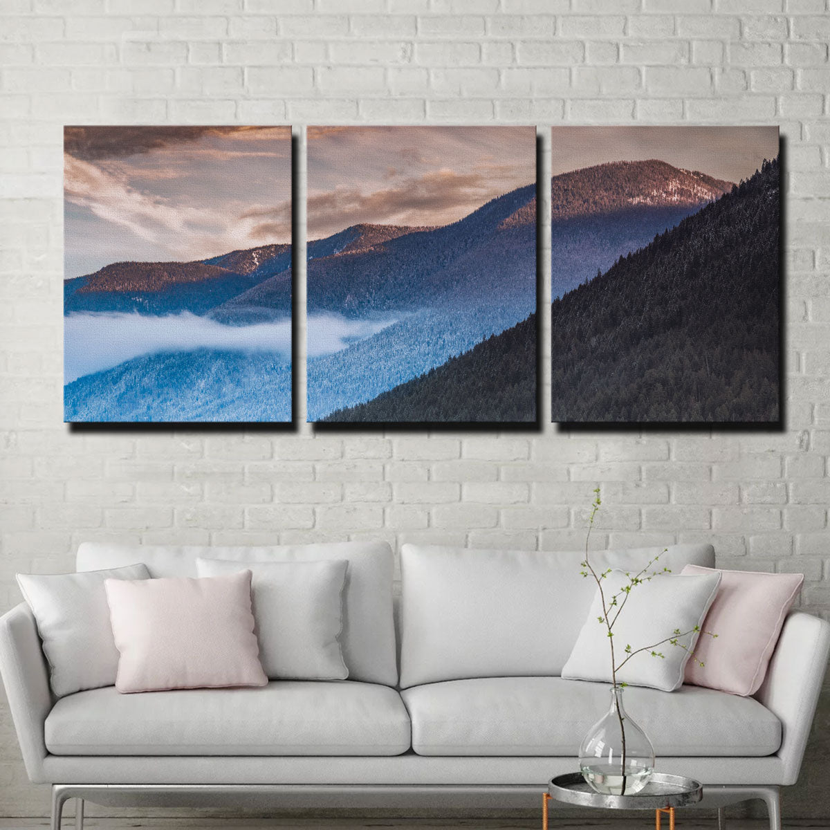 Stunning Sloping Trees Wall Art by Mike Cotton