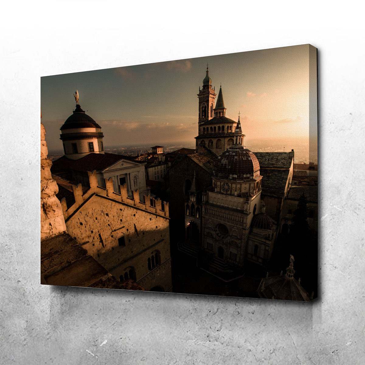 Stunning Bergamo Alta II Wall Art by Enzo Romano