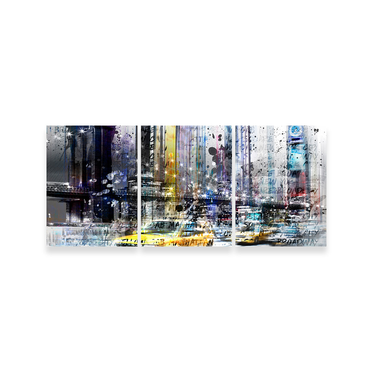 Stunning NYC Collage Wall Art by Melanie Viola