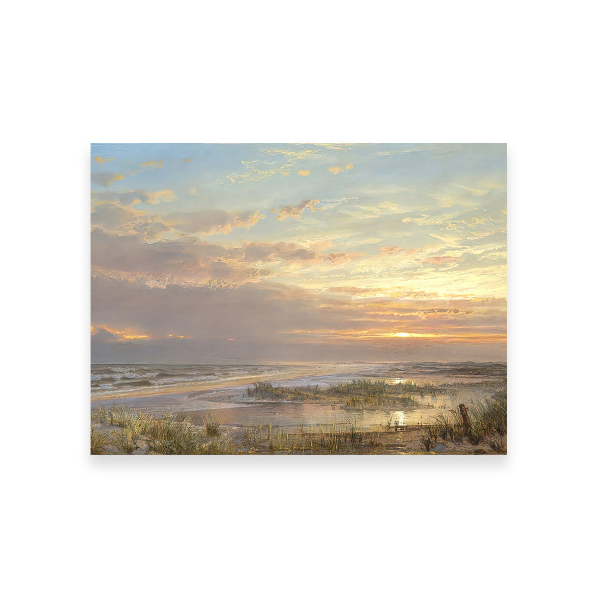 Stunning High Tide Wall Art by Denise Dundon