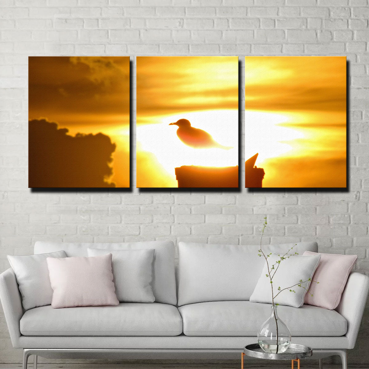 Stunning Nuclear Seagull Wall Art by David Campbell