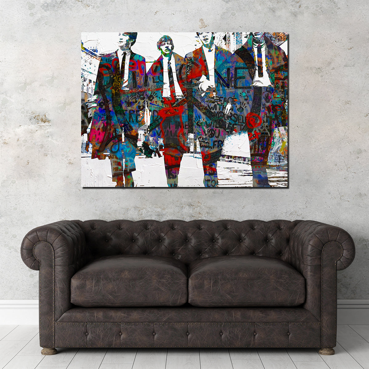 Stunning Beatles Imagine Peace Wall Art by Stephen Chambers