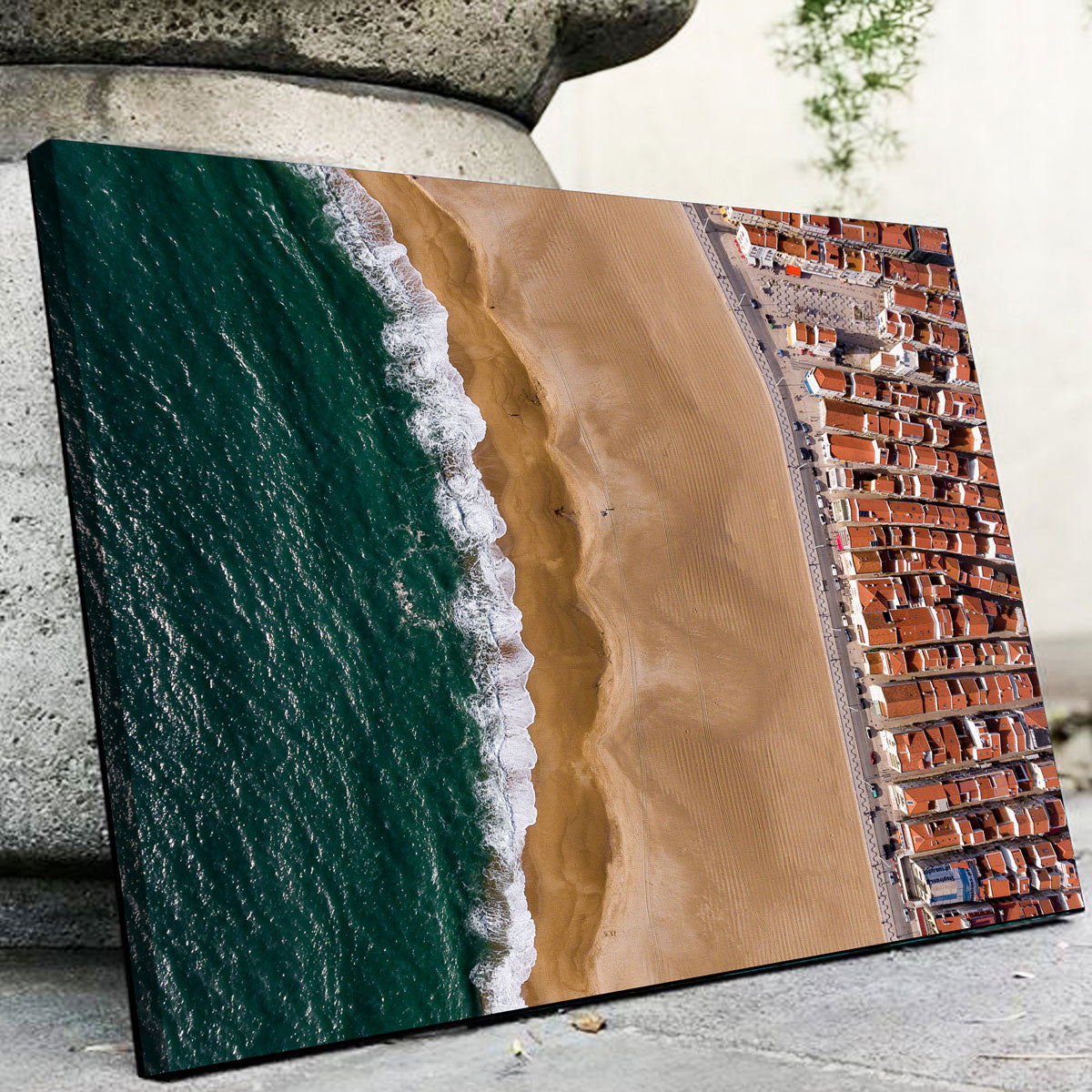 Stunning Beach Front Wall Art by Karolis Janulis