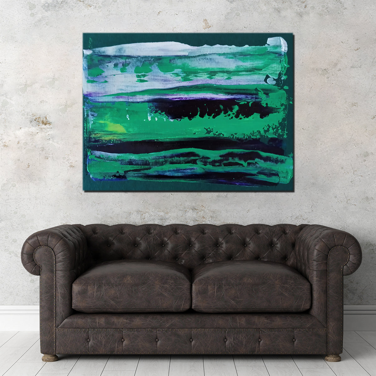 Stunning Ice Green Wall Art by Patricia Jaggie