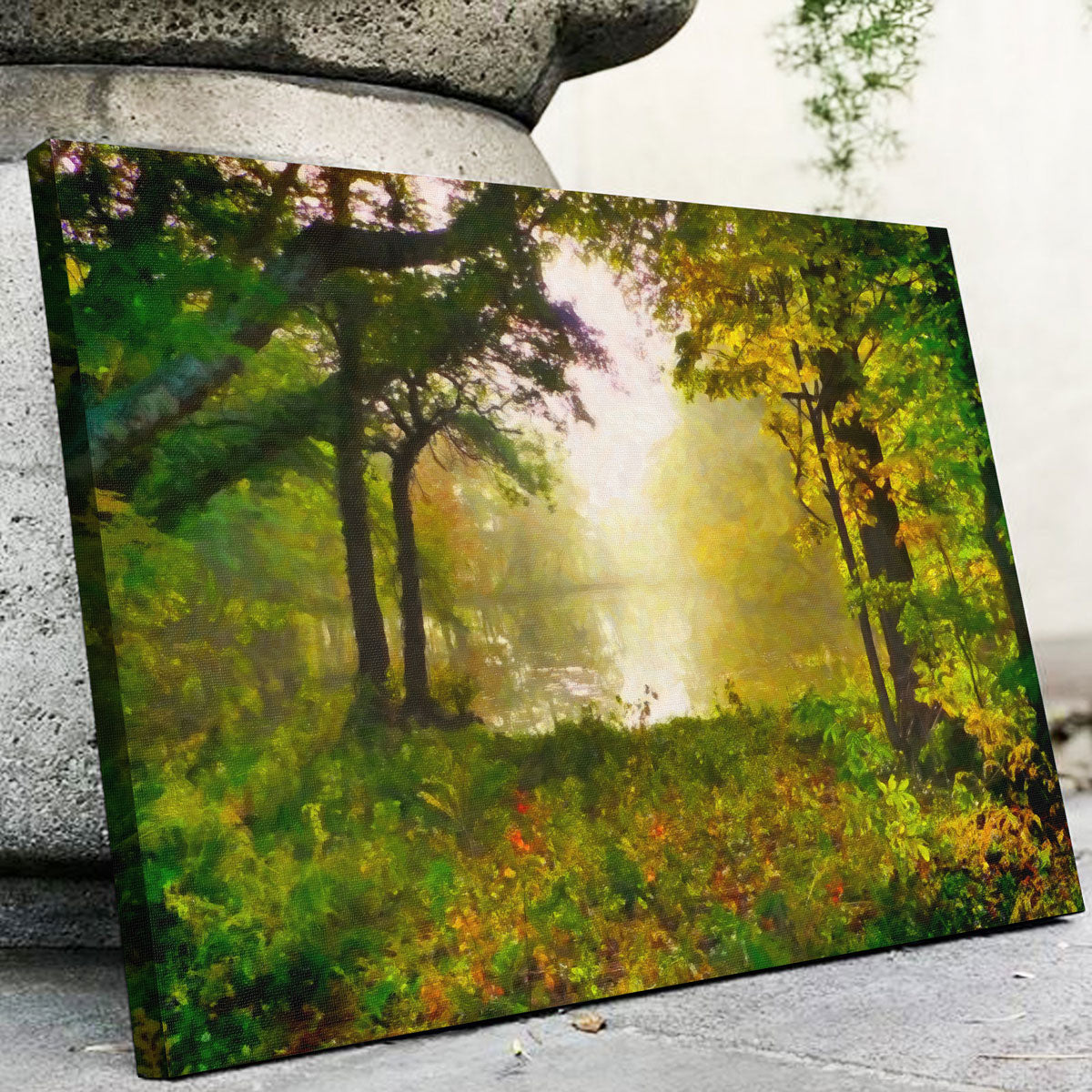 Enchanting Misty Morning Wall Art by Denise Dundon