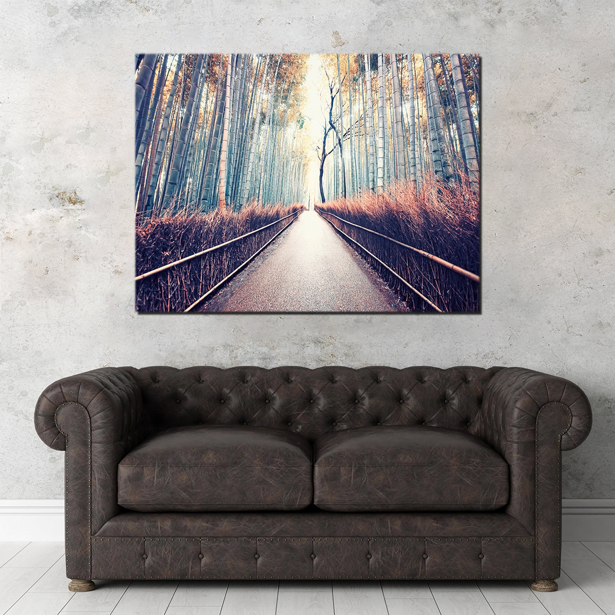 Exquisite Bamboo Forest Wall Art by Manjik Pictures