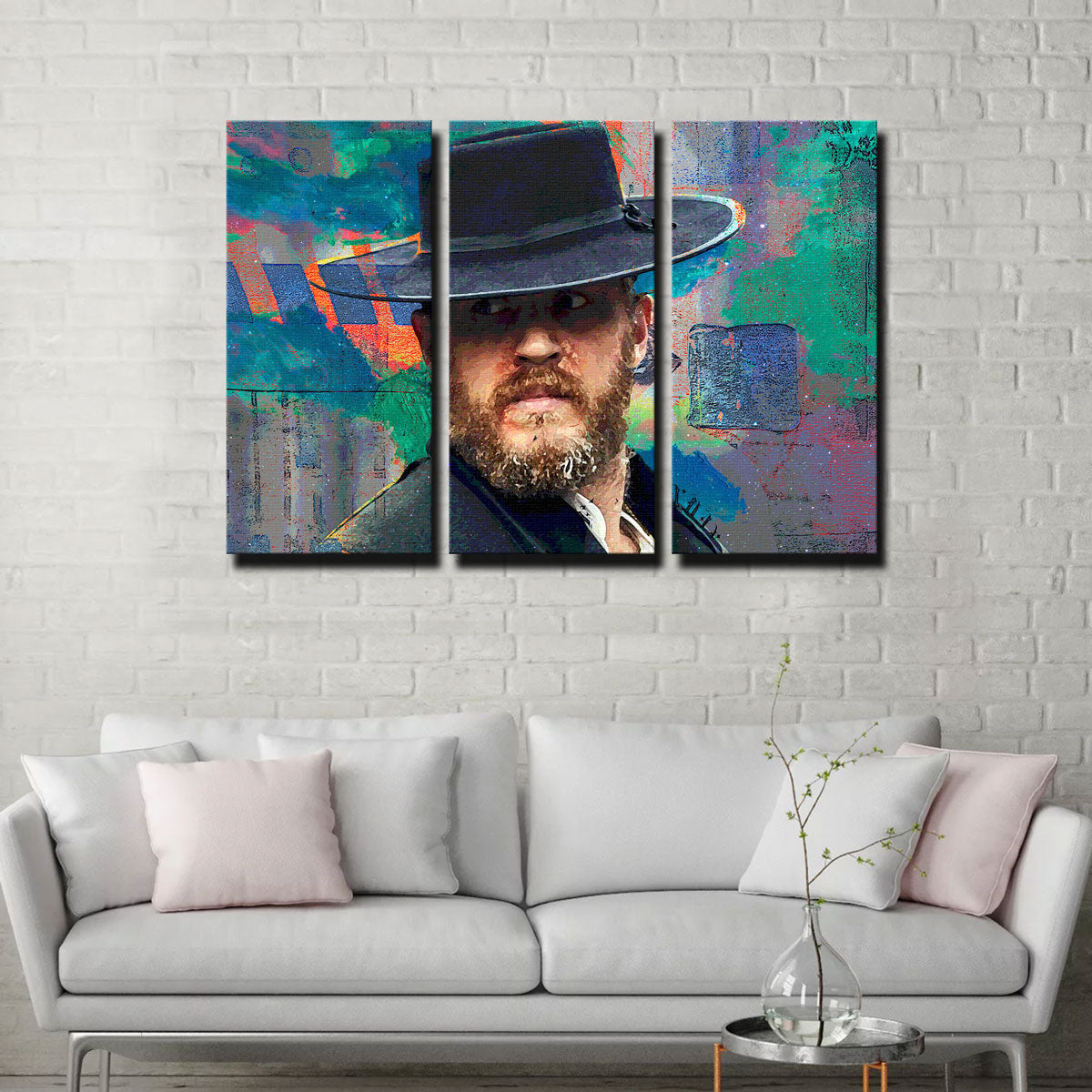 Alfie Premium Wall Art - Sustainable Kiln - Dried Pine Frame