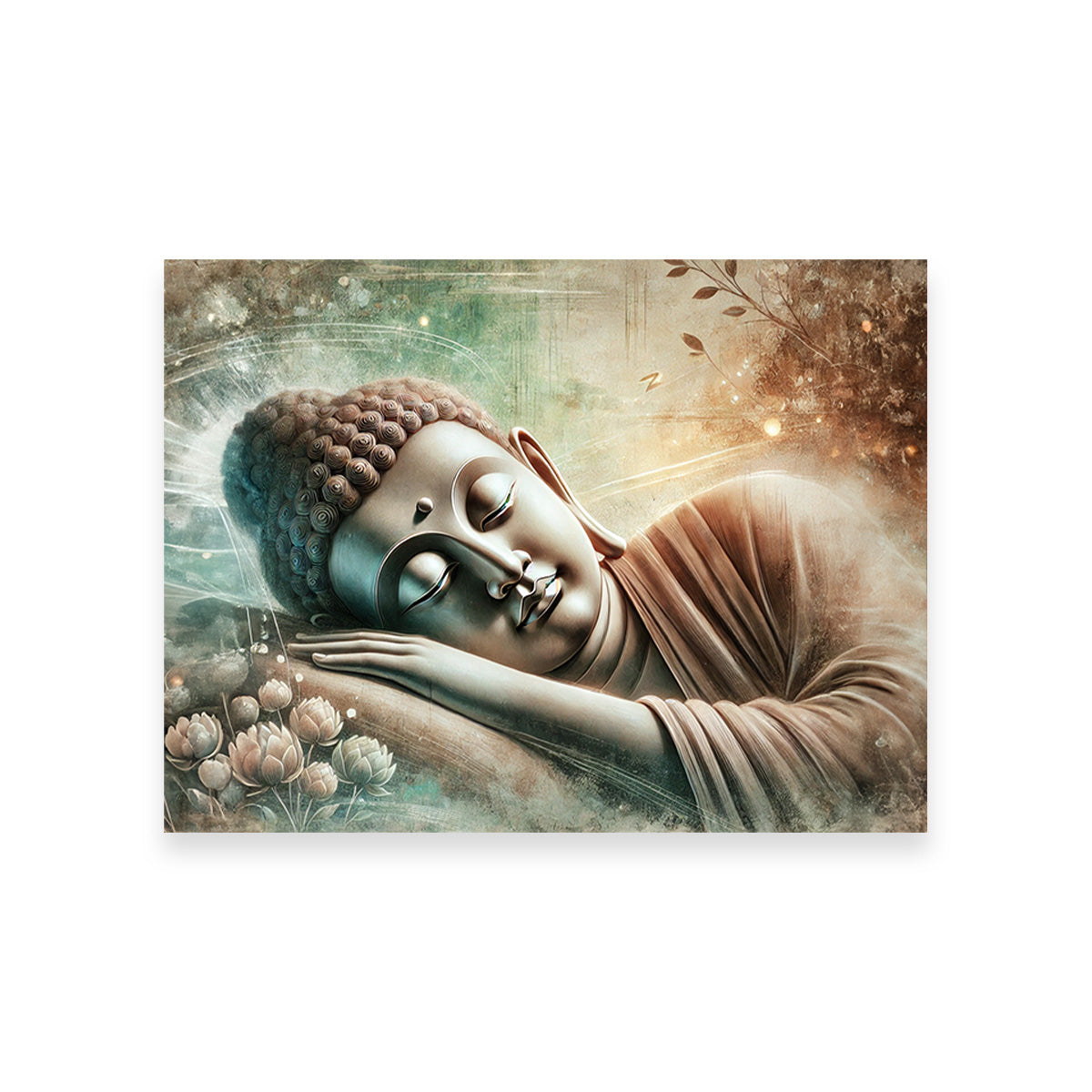 Exquisite Sleeping Buddha Wall Art for Your Home