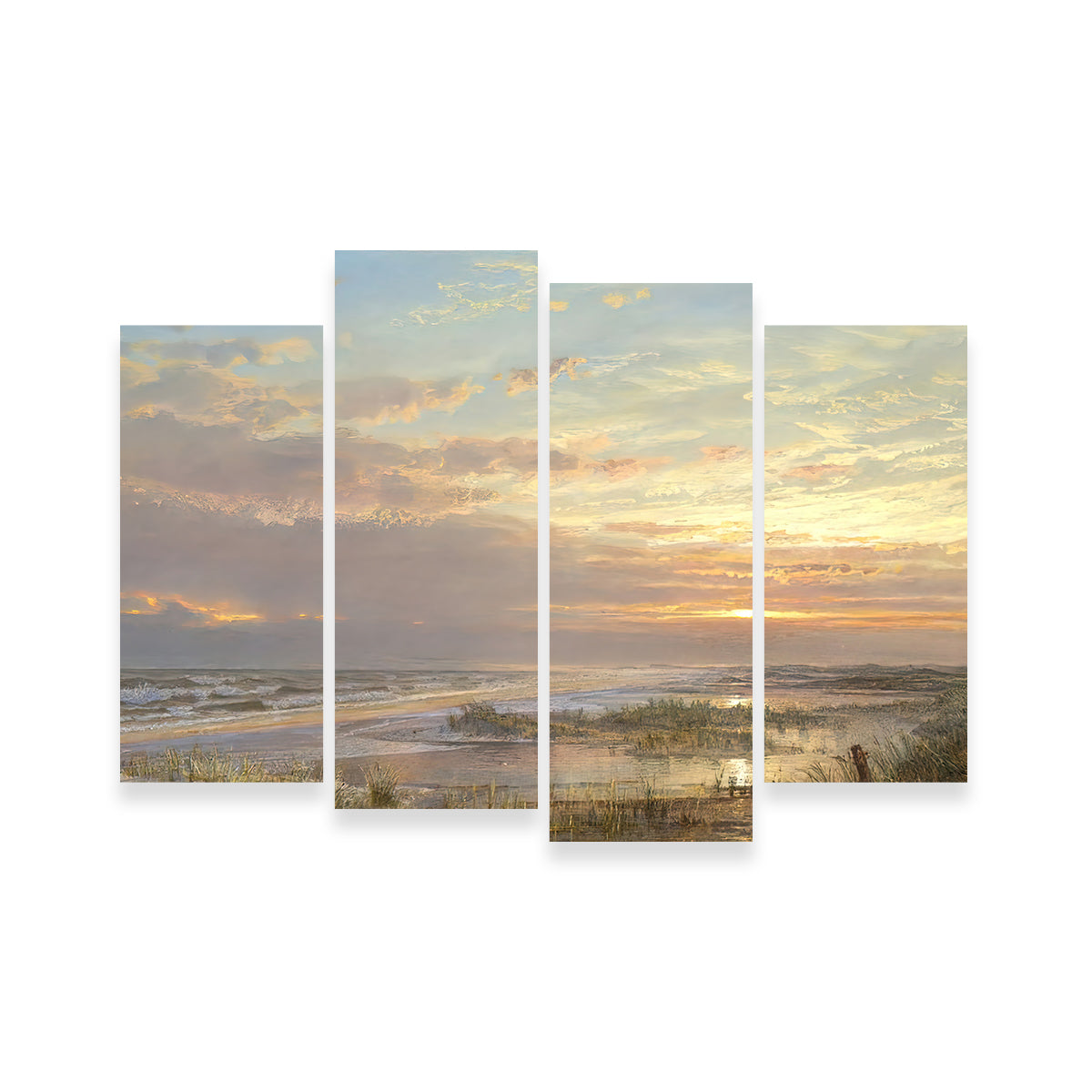 Stunning High Tide Wall Art by Denise Dundon